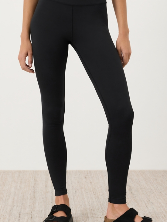 Suave Pants - High-Waist Black Performance Leggings
